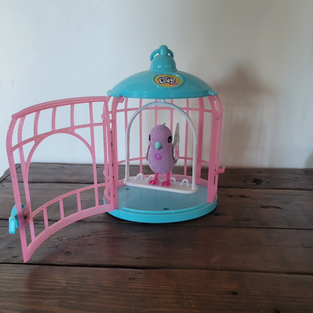 Little Live Pets Bird - Pink and Blue